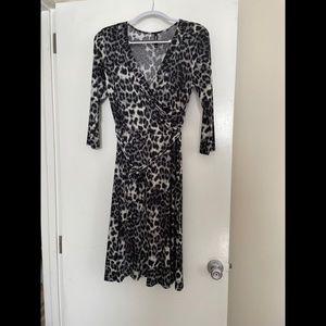 John 3:16 Leopard Midi Maxi dress size Large
